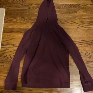 Small maroon hoodie